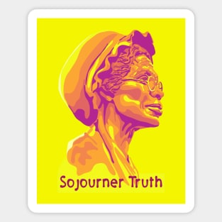 Sojourner Truth Portrait and Quote Magnet